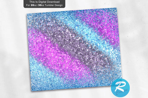 Glitter Tumbler 20 oz / 30 oz Skinny Tumbler Sublimation Regulrcrative 