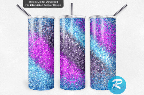 Glitter Tumbler 20 oz / 30 oz Tumbler PNG Sublimation Regulrcrative 
