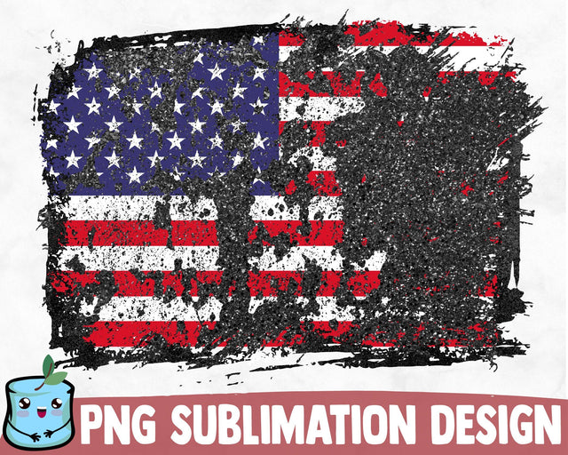 Glitter USA Flag Sublimation Background SVG MintyMarshmallows 