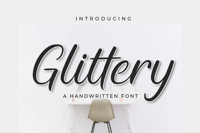 Glittery - So Fontsy