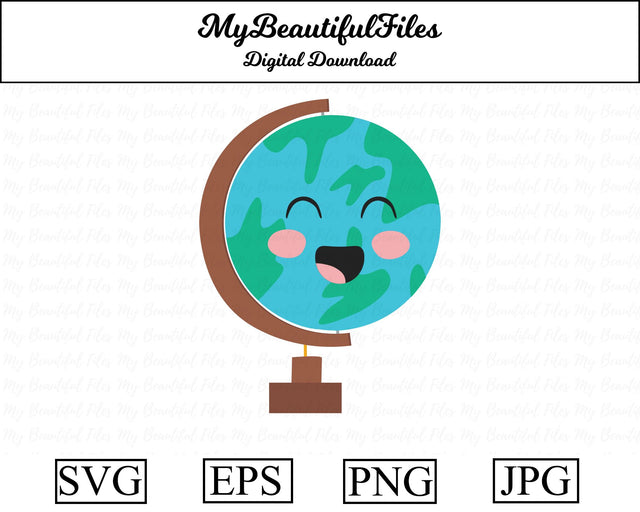 globe - school SVG MyBeautifulFiles 