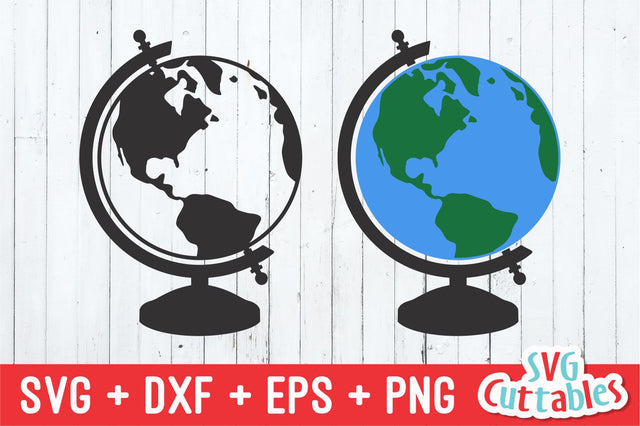 Globe SVG Svg Cuttables 