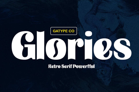 Glories Font gatype 