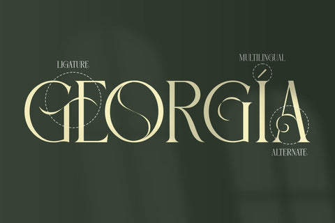 GLORIOUS Typeface Font Storytype Studio 