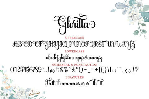 Gloritta Font Black Studio 