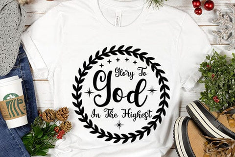 Glory To God In The Highest SVG Angelina750 