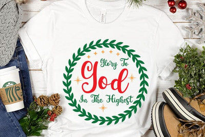 Glory To God In The Highest SVG Angelina750 