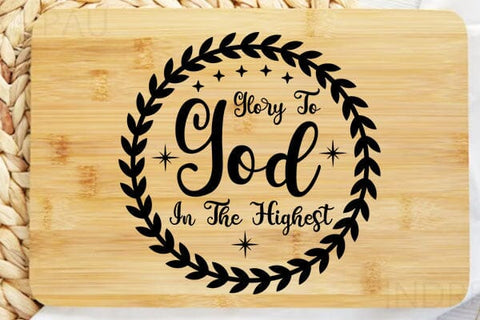 Glory To God In The Highest SVG Angelina750 