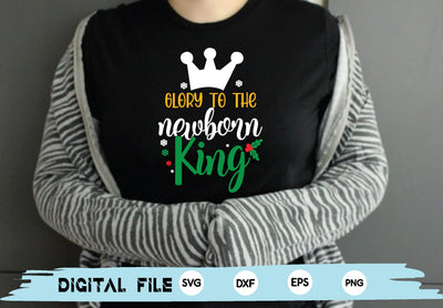 Glory To The Newborn King SVG md faruk hossain 