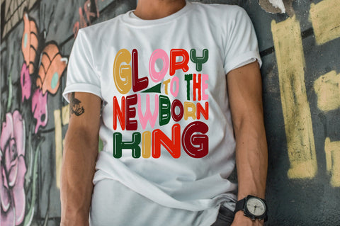 Glory to the Newborn King SVG nirmal108roy 