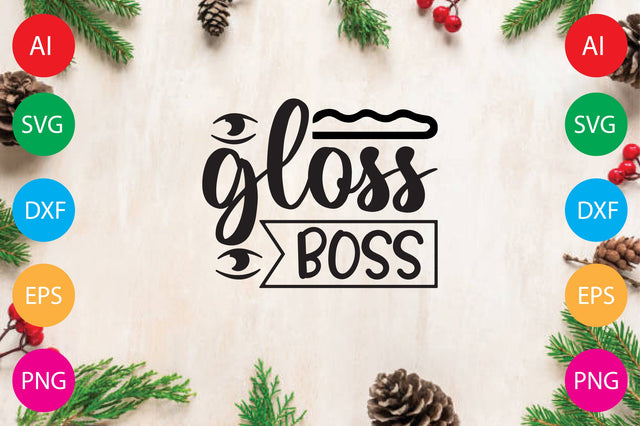 Gloss Boss SVG CraftlabSvg29 
