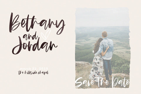 Glossy - Chic Handwritten Script Font Font KA Designs 