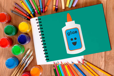 Glue Bottle SVG Designed by Geeks 