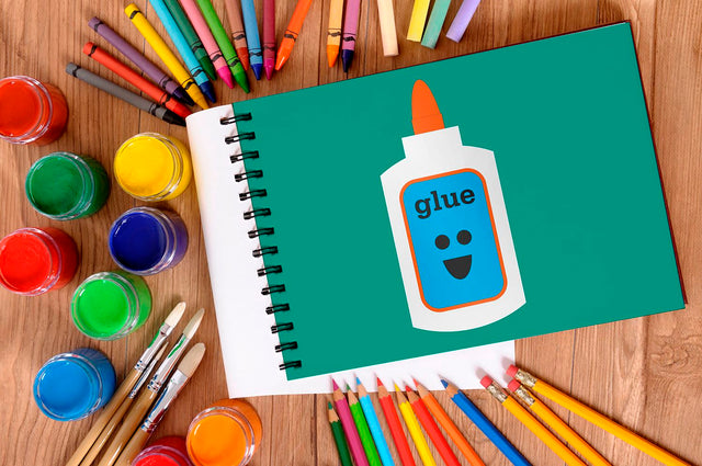 Glue Bottle SVG Designed by Geeks 