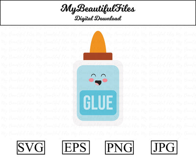 glue - school SVG MyBeautifulFiles 