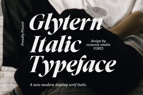 Glytern Font Zeenesia Std 