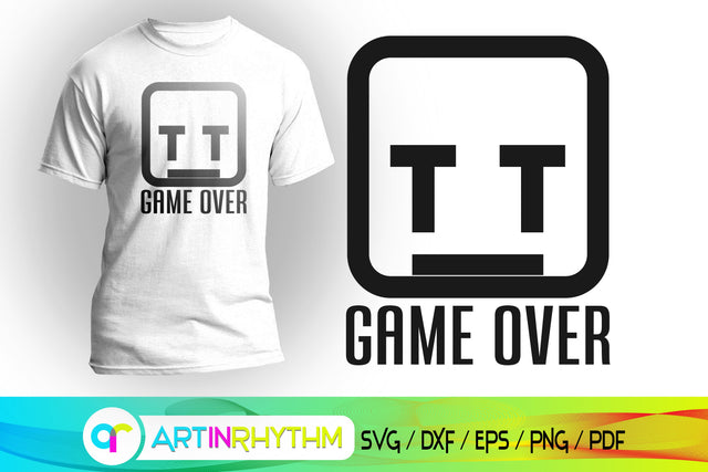 gmes svg, gamer svg, game over SVG Artinrhythm shop 