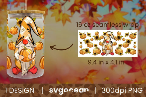 Gnome Can Glass Png | Beer Can | 16 Oz Libbey Glass SVG SvgOcean 