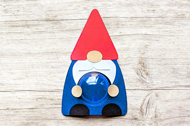 Gnome Candy Dome Holder SVG 3D Paper Risa Rocks It 