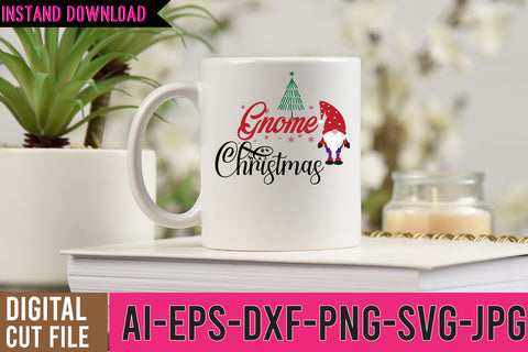 Gnome Christmas SVG Cut File ,Christmas SVG Bundle SVG BlackCatsMedia 