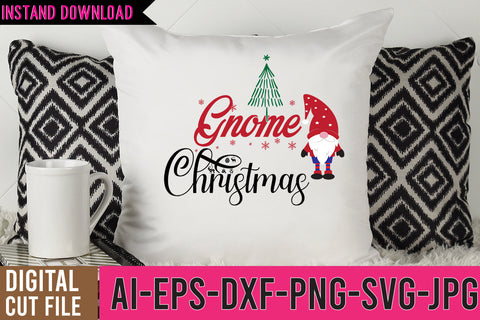 Gnome Christmas SVG Cut File ,Christmas SVG Bundle SVG BlackCatsMedia 