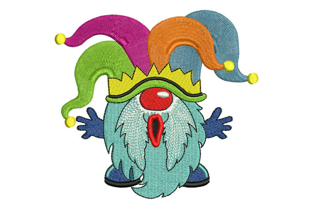 Gnome Clown Embroidery Design, Halloween embroidery designs Embroidery/Applique DESIGNS NextEmbroidery 