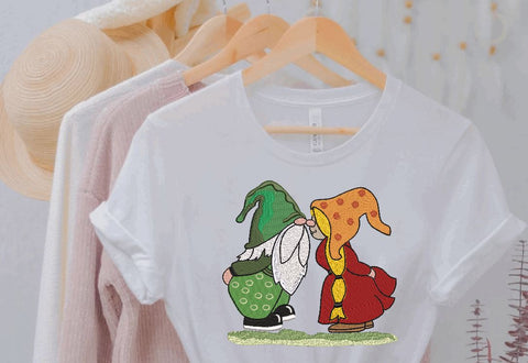 Gnome Couple Machine Embroidery Design Embroidery/Applique DESIGNS Angie 