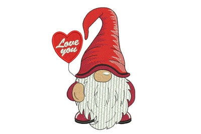 Gnome embroidery design. Love embroidery designs Embroidery/Applique DESIGNS NextEmbroidery 