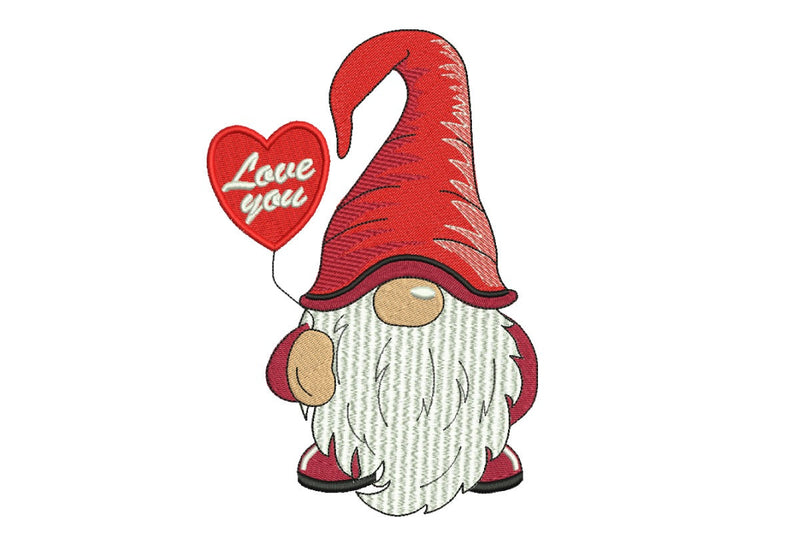 Gnome embroidery design. Love embroidery designs Embroidery/Applique DESIGNS NextEmbroidery 