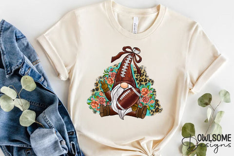 Gnome Football PNG Sublimation Sublimation Owlsome.Designs 