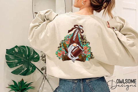 Gnome Football PNG Sublimation Sublimation Owlsome.Designs 