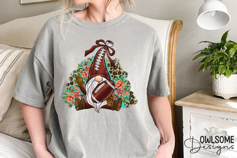 Gnome Football PNG Sublimation Sublimation Owlsome.Designs 