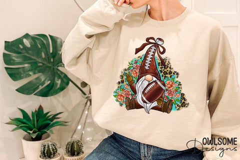 Gnome Football PNG Sublimation Sublimation Owlsome.Designs 