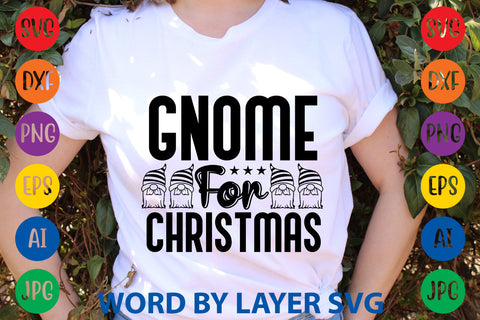 Gnome For Christmas, Gnome SVG Design SVG Rafiqul20606 
