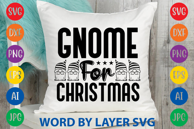 Gnome For Christmas, Gnome SVG Design SVG Rafiqul20606 