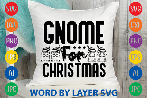 Gnome For Christmas, Gnome SVG Design SVG Rafiqul20606 