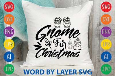 Gnome For Christmas, Gnome SVG Design SVG Rafiqul20606 
