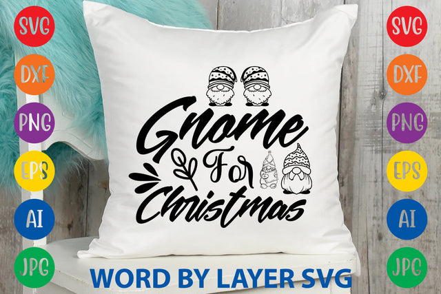 Gnome For Christmas, Gnome SVG Design SVG Rafiqul20606 