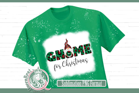Gnome For Christmas Sublimation Sublimation QueenBrat Digital Designs 
