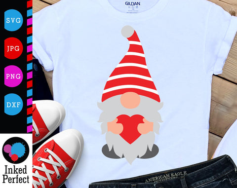 Gnome For Kids SVG Inked Perfect 