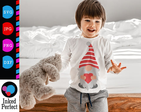 Gnome For Kids SVG Inked Perfect 