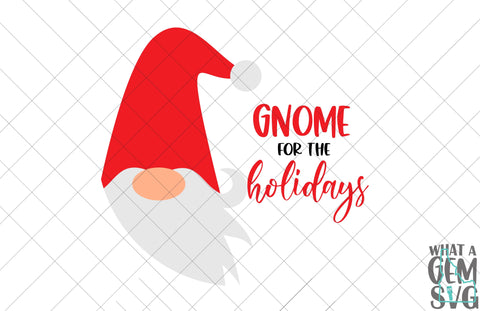 Gnome for the Holidays Door Hanger SVG | Christmas Gnome SVG | Christmas svg | Gnome SVG | Gnomes svg | Winter svg | Christmas Sign svg SVG What A Gem SVG 