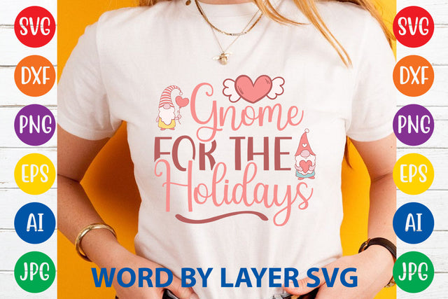 Gnome For The Holidays, Gnome SVG Cut File SVG Rafiqul20606 