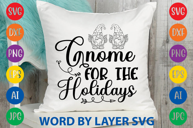 Gnome For The Holidays SVG Rafiqul20606 