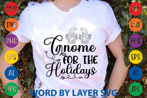Gnome For The Holidays SVG Rafiqul20606 