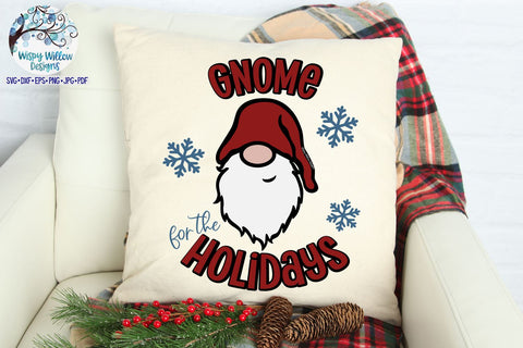 Gnome For The Holidays SVG SVG Wispy Willow Designs 