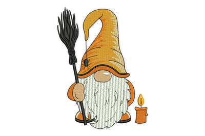 Gnome Halloween Embroidery Design, Pumpkin embroidery design, Christmas embroidery design, spooky season machine embroidery file Embroidery/Applique DESIGNS NextEmbroidery 