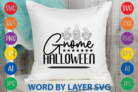 Gnome Halloween, Gnome SVG Design SVG Rafiqul20606 