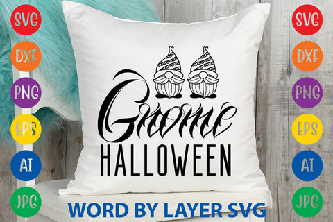 Gnome Halloween, Gnome SVG Design SVG Rafiqul20606 