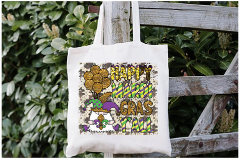 Gnome Happy Mardi Gras Sublimation Sublimation Jagonath Roy 